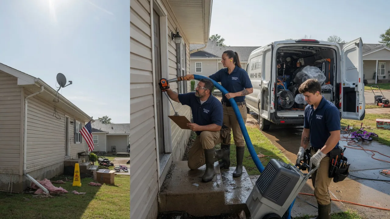 Ceiling Water Damage Restoration in Florence, VT near me